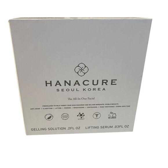 Hanacure The All-In-One Facial Starter Set Anti-aging, lift, Clarifying, Firming - Picture 1 of 2